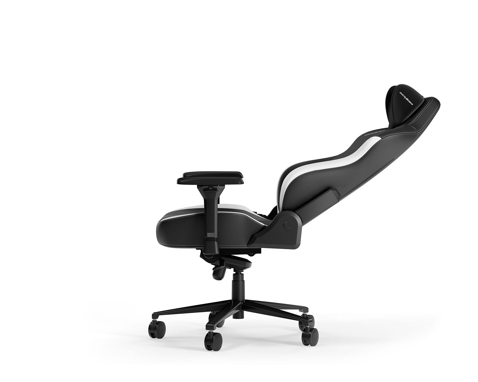 DXRacer CRAFT L Black & White EPU Leather